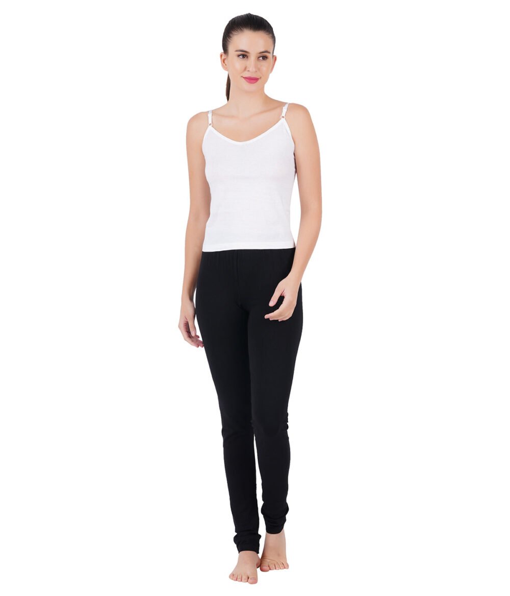 Women Adjustable Strap White Camisole Petals (2 PCs Pack) - Image 4