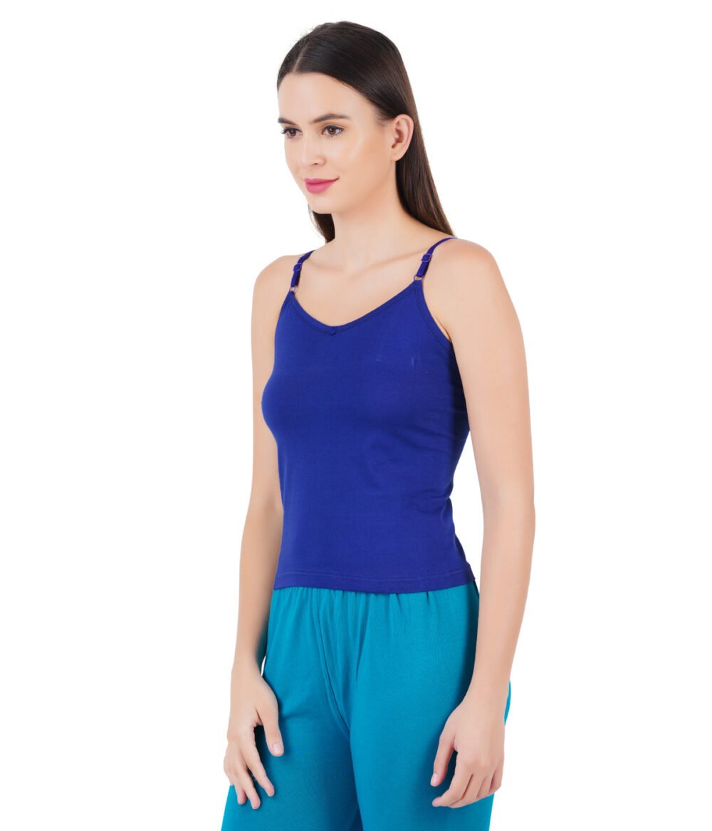 Women Adjustable Strap Colour Camisole Petals (2 PCs Pack) - Image 7